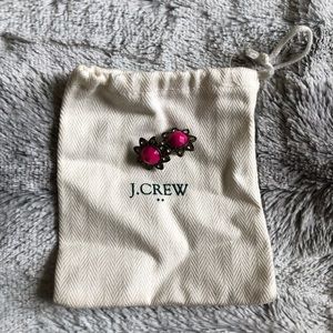 J. Crew Floral Stud Earrings